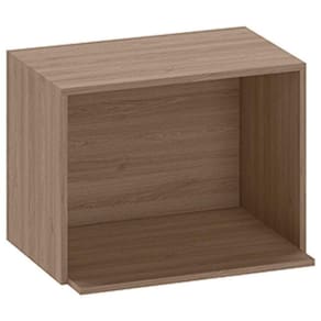 Armário Aéreo Nicho Micro-ondas Etna Carvalho Oak - Poliman