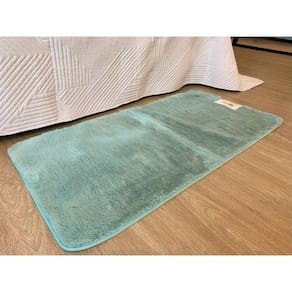 Tapete Para Quarto Antiderrapante Fluffy Toque Pele Coelho Felpudo