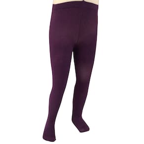Meia Calça Infantil fem Lupo fio 40 Roxa