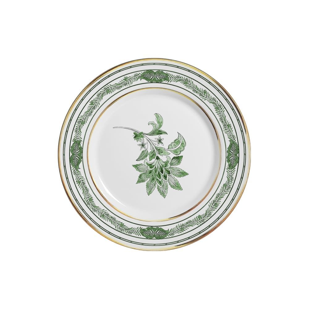 Conjunto com 6 Pratos de Sobremesa Xangai Verde Ø21cm
