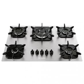Cooktop 5 Bocas Mueller Tripla Chama MCG5BK