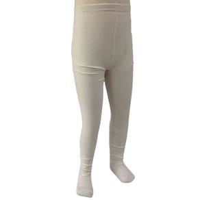 Meia Calça lã infantil Everly Bege lisa