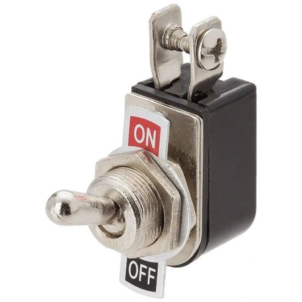 Chave Knh 1S (3A 250V) On/Off - 2 Polos - Emb 5 Pçs - Tebera