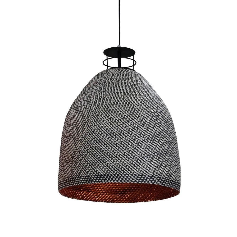 Pendente / Luminária De Teto O`thentique Modelo Palma Preto