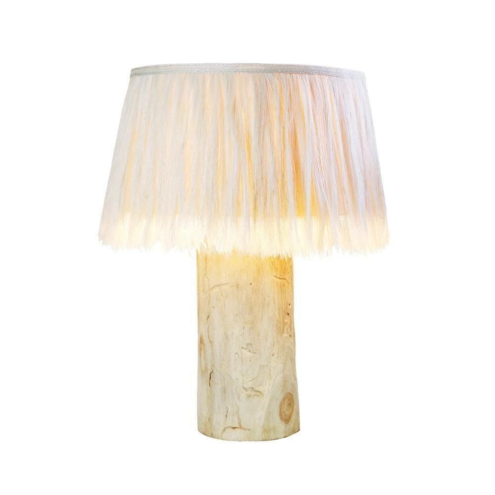 Abajur / Luminária De Mesa O`thentique Modelo Trunk Natural