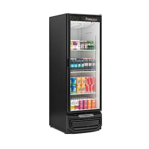 Expositor De Bebidas Porta De Vidro Grv57 Gelopar Refrigerador Vertical 570 Litros Preto 110v