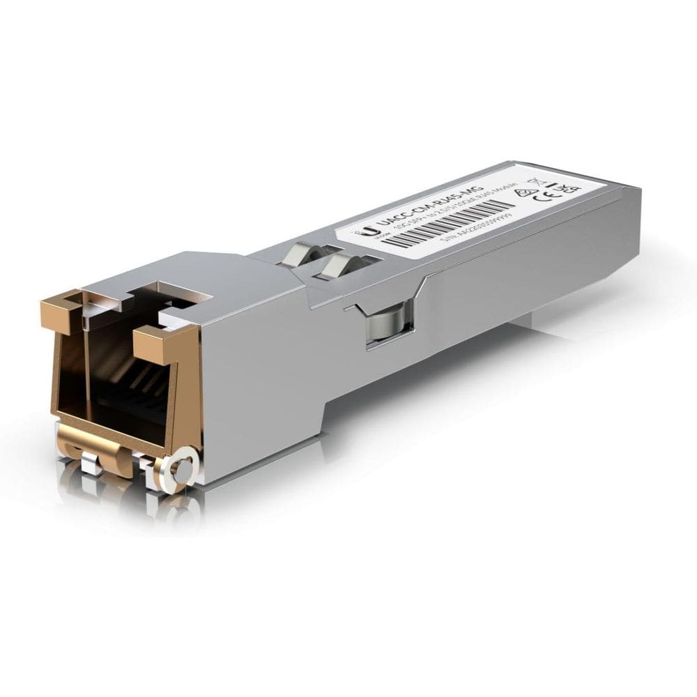 Modulo Ubiquiti Mini Gbic Sfp Para Rj45 Gigabit Uacc-Cm-Rj45-1G (1 - Pack)