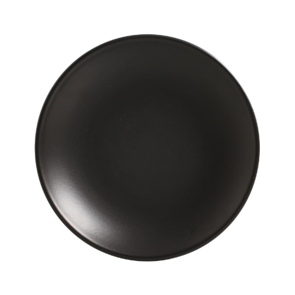 Conjunto com 6 Pratos Fundo Coup Preto Acetinado Ø25cm