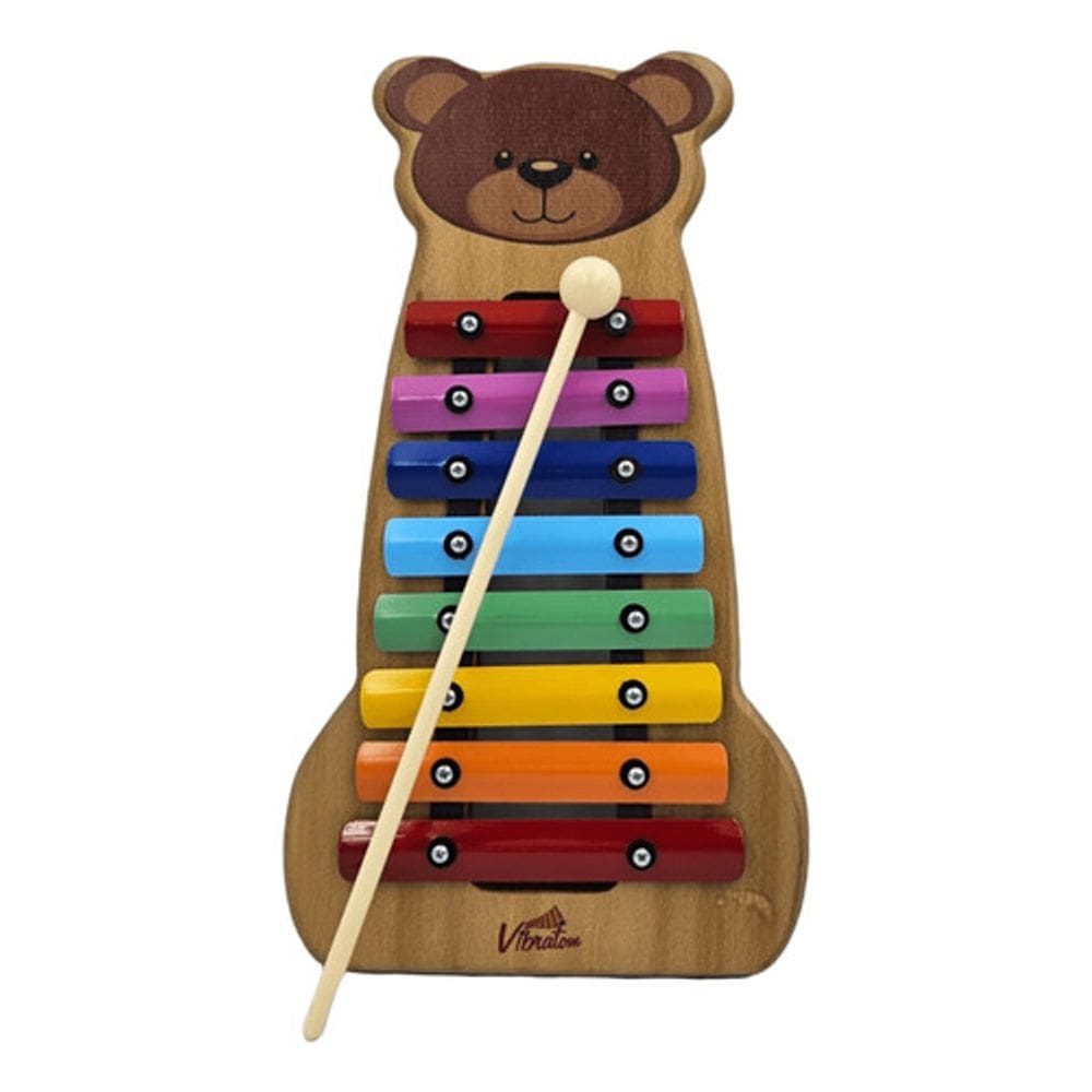 jog vibratom urso p2236 metalofone - marrom