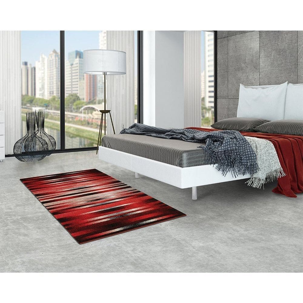 Tapete 100x160cm Classe a Tapetes Vermelho