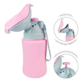Mictório Portátil Infantil Ergonômico Prático Capacidade 500ml Buba