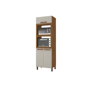 Paneleiro Indekes Kit Monza Forno Duplo Com 3 Portas