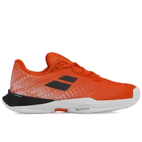 Tênis Babolat Jet Mach 3 Clay Junior Laranja e Branco