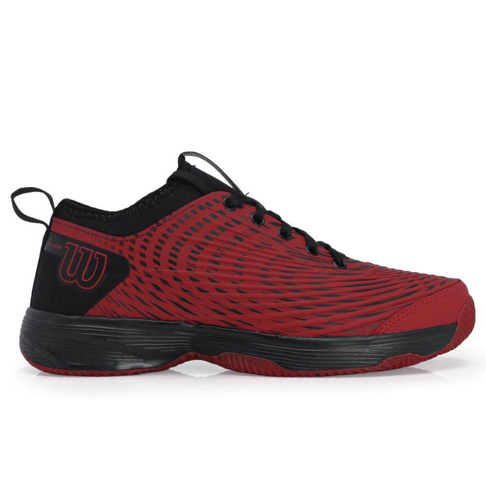 Tênis Wilson Pro Open 3.0 Clay Vermelho e Preto