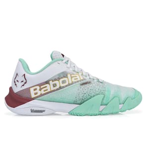 Tênis Babolat Jet Premura 2 Lebron Verde Branco e Vermelho