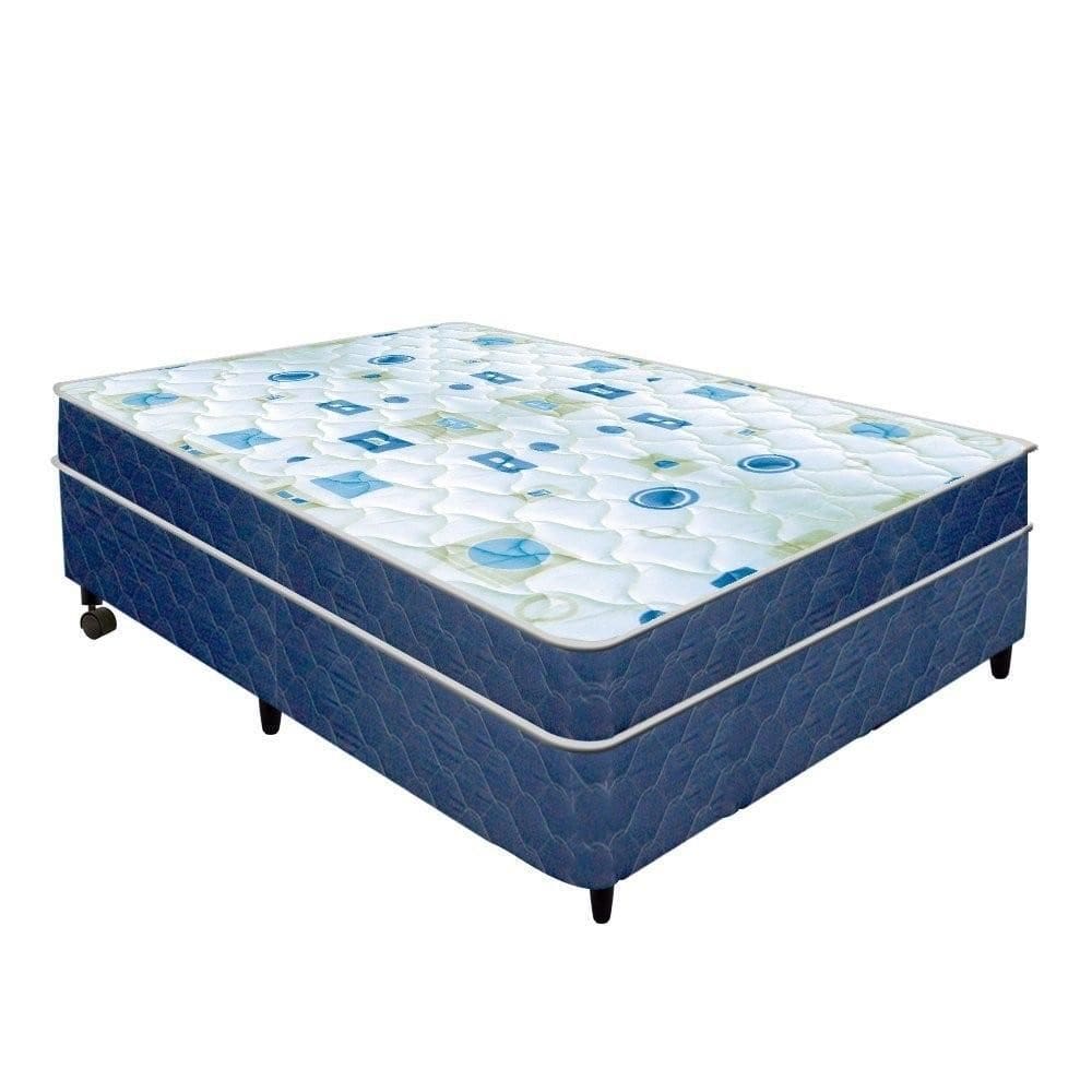 Cama Box + Colchão Netsono Casal Double Face D28 138x188x45cm