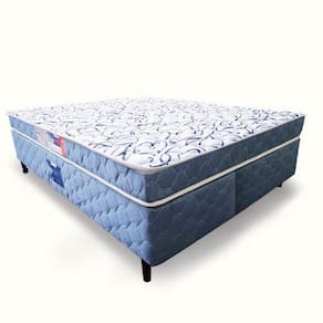 Cama Box + Colchão Netsono Queen Double Face D45 158x198x52cm