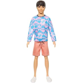 Boneco - Barbie Fashionista - Ken com corpo esbelto MATTEL