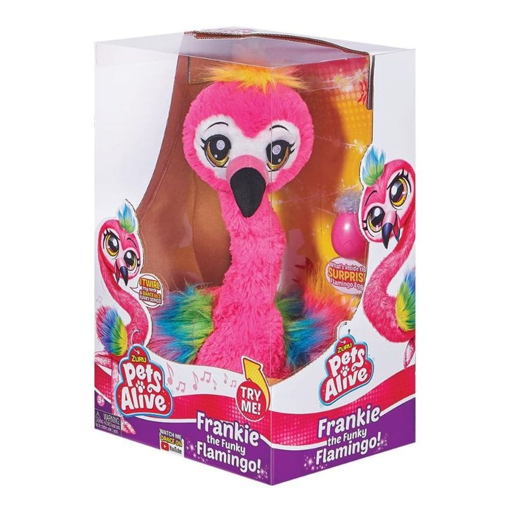 Pets Alive Frankie 35Cm The Funky Flamingo 1208 Candide