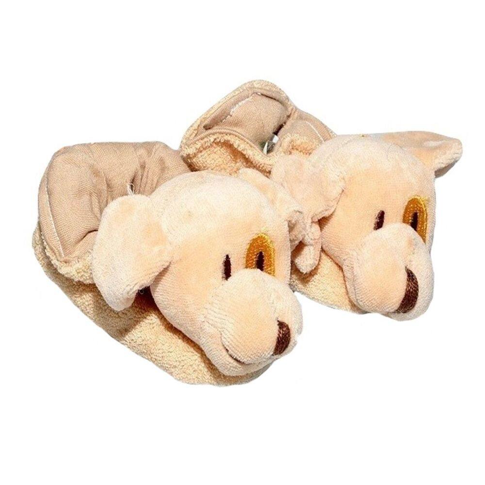 Pantufa Atoalhada Toto Amendoa P