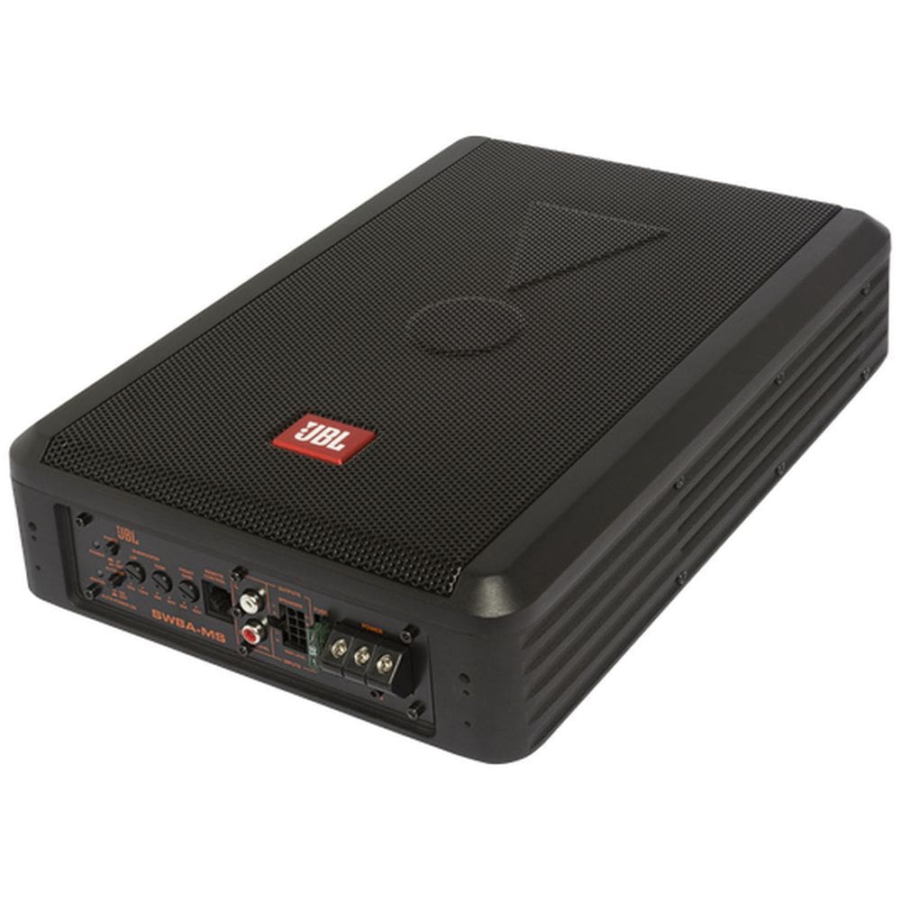 Caixa Amplificada JBL SW8A-MS Slim Sub 8 pol 400W RMS 3 Canais Cor Preto