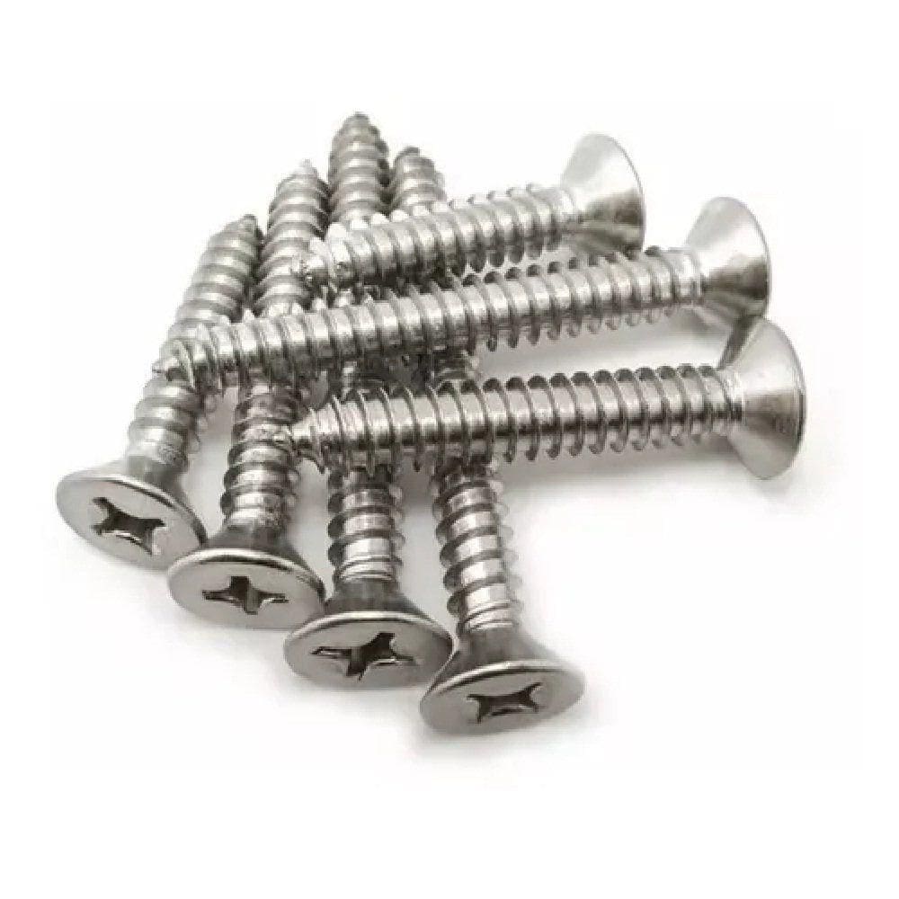 Parafuso Auto Atarraxante Inox Phillips 6,3x60mm
