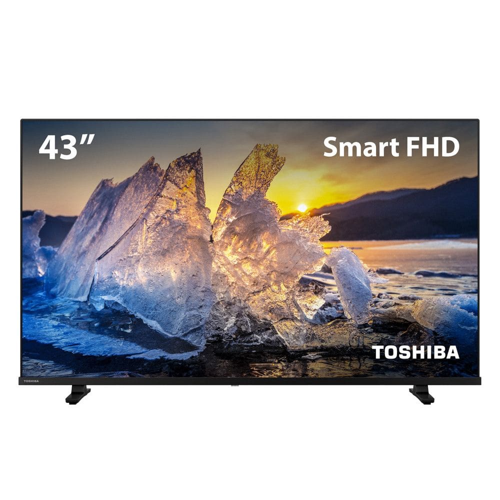 Smart TV TB021M 43 Polegadas DLED Full HD VIDAA 2 HDMI 2 USB com Wifi e Comando de Voz Toshiba