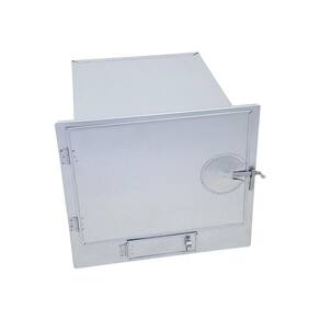 Forno Para Fogão A Lenha Aço Galvanizado 28x49x38cm Nº 4 - Gudim