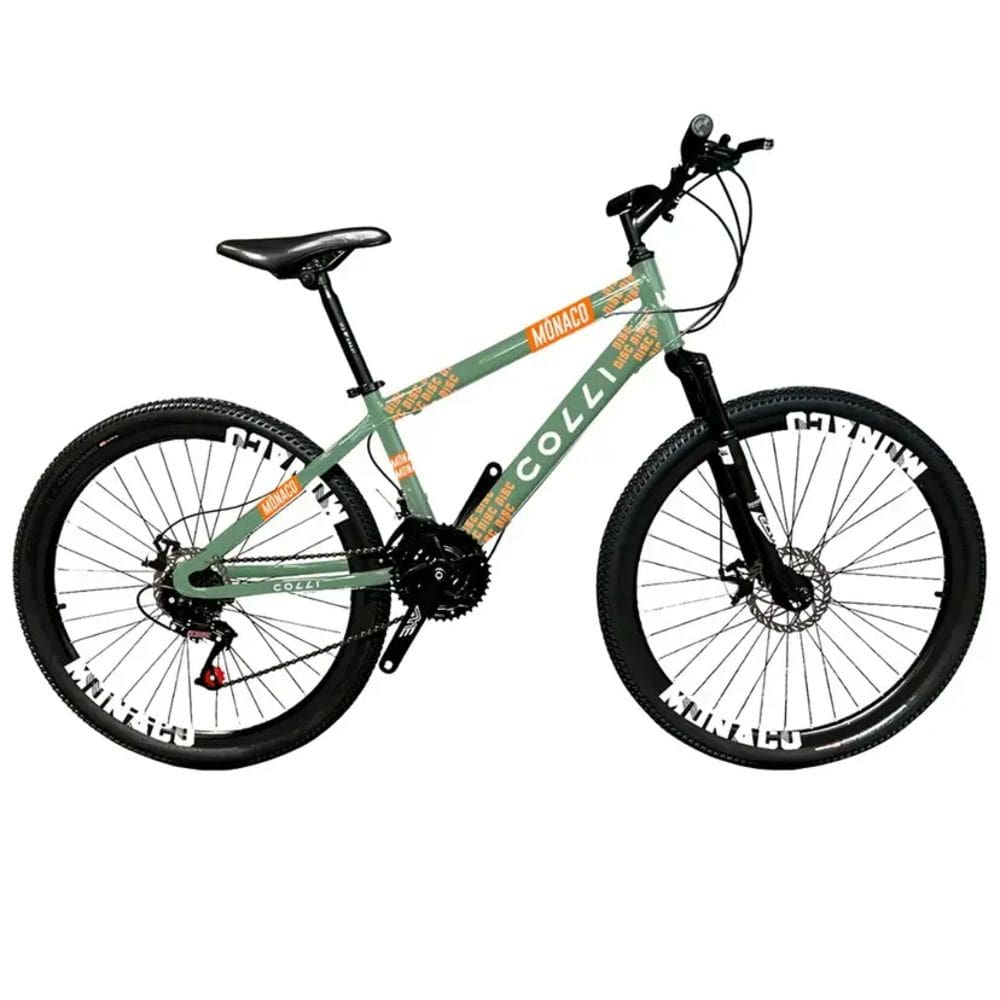 Bic. Colli Monaco A.26 F.disco 21V - 230-14D Verde Militar