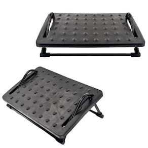 02x Apoio Ergonômico para os Pés Base Suporte DescansoRegulagem NR-17
