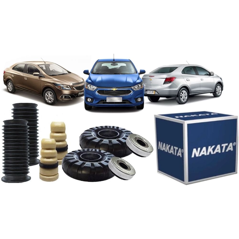 Kit Coxim Nakata Batente Rolamento Amortecedor Onix Prisma