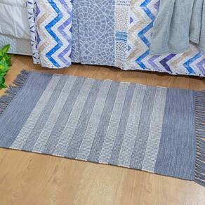 Tapete Kilim Indiano 60x90 Cinza