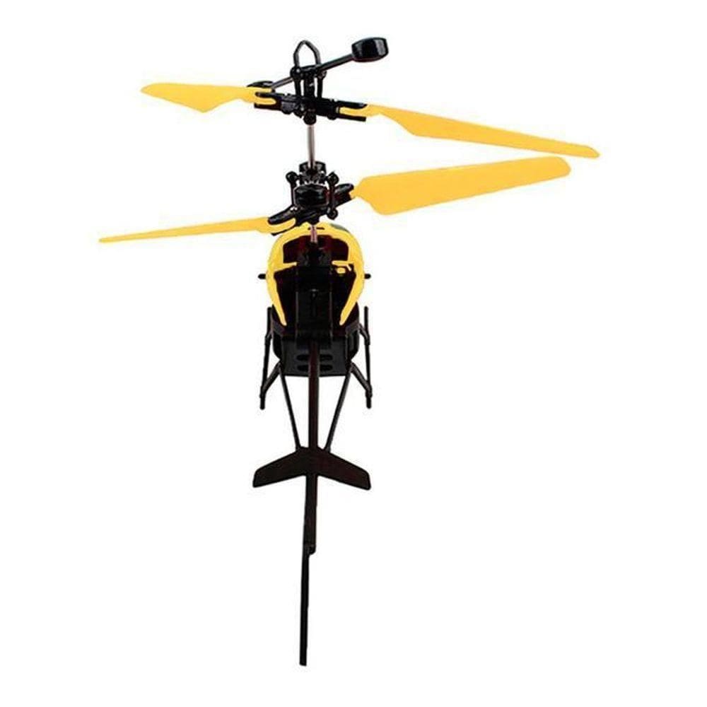 Helicóptero Drone Voa Com Luz E Aproximação Infravermelha