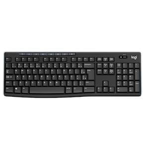 Teclado Logitech K270, Wireless, Abnt2, Tecnologia Logitech Unifying, Preto - 920-004427