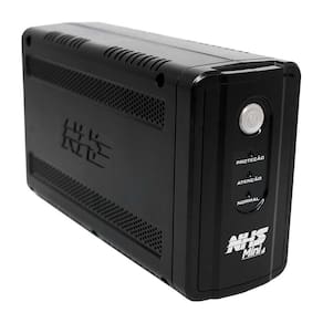 Nobreak 700va Nhs Mini 4, Entrada Bivolt, Saída 220v, 6 Tomadas, Bateria 1x 7ah/12v - 90.b1.007101