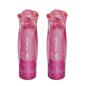 Borracha Formato Batom Princesas Decorada Retrátil Tris