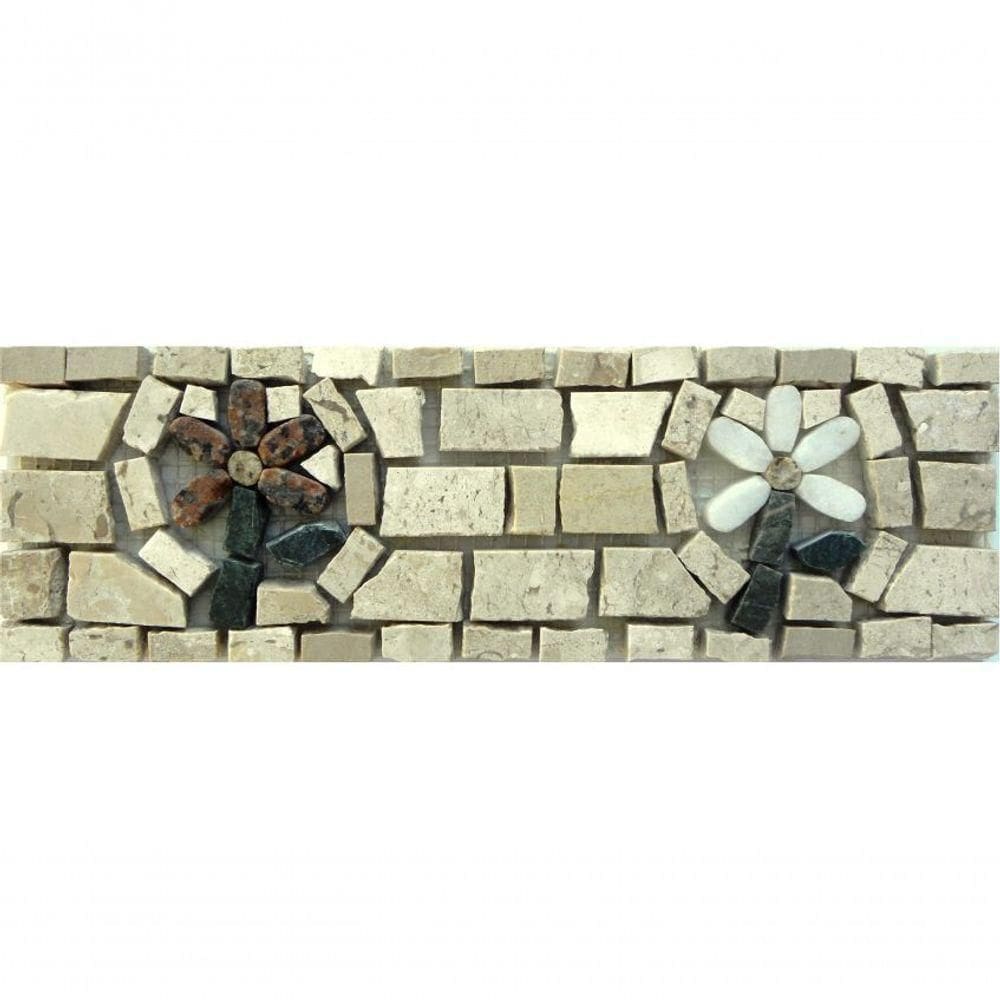Faixa Em Mosaico Rameti Ii - 10x30cm