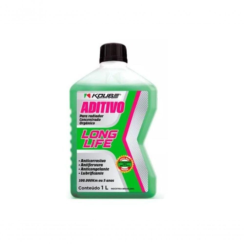 Aditivo Radiador Concentrado 1l Verde Organico - Long Life 12004