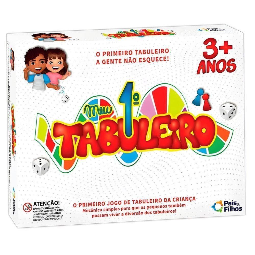 Jogo Meu 1° Tabuleiro - Pais E Filhos