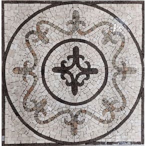 Piso Em Mosaico Romano Pedras Lis Iii