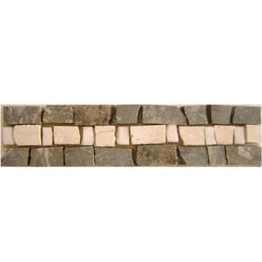 Faixa Em Mosaico Riga Ii - 7x30cm