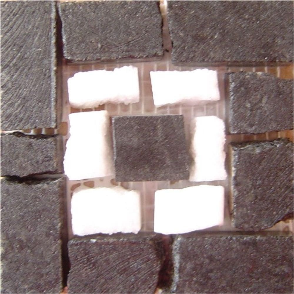 Tozetto Em Mosaico Punto Ii - 10x10cm