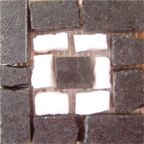 Tozetto Em Mosaico Punto Ii - 10x10cm