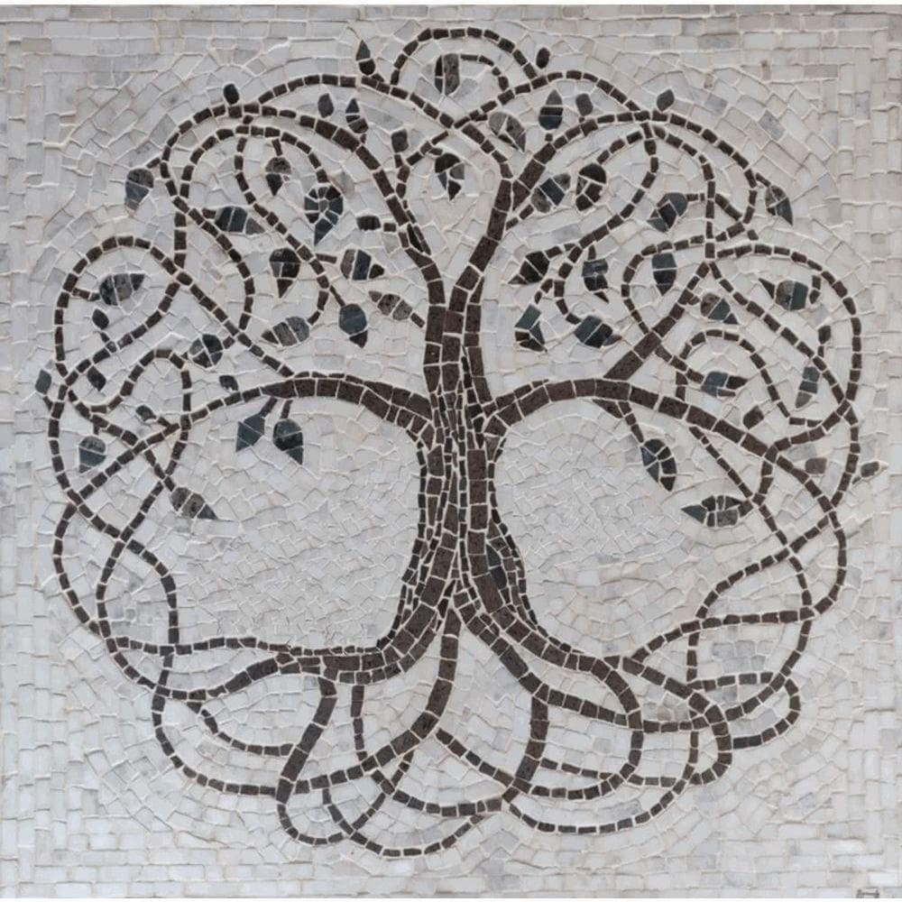 Mosaico árvore Da Vida Tramada Tamanho 120cm