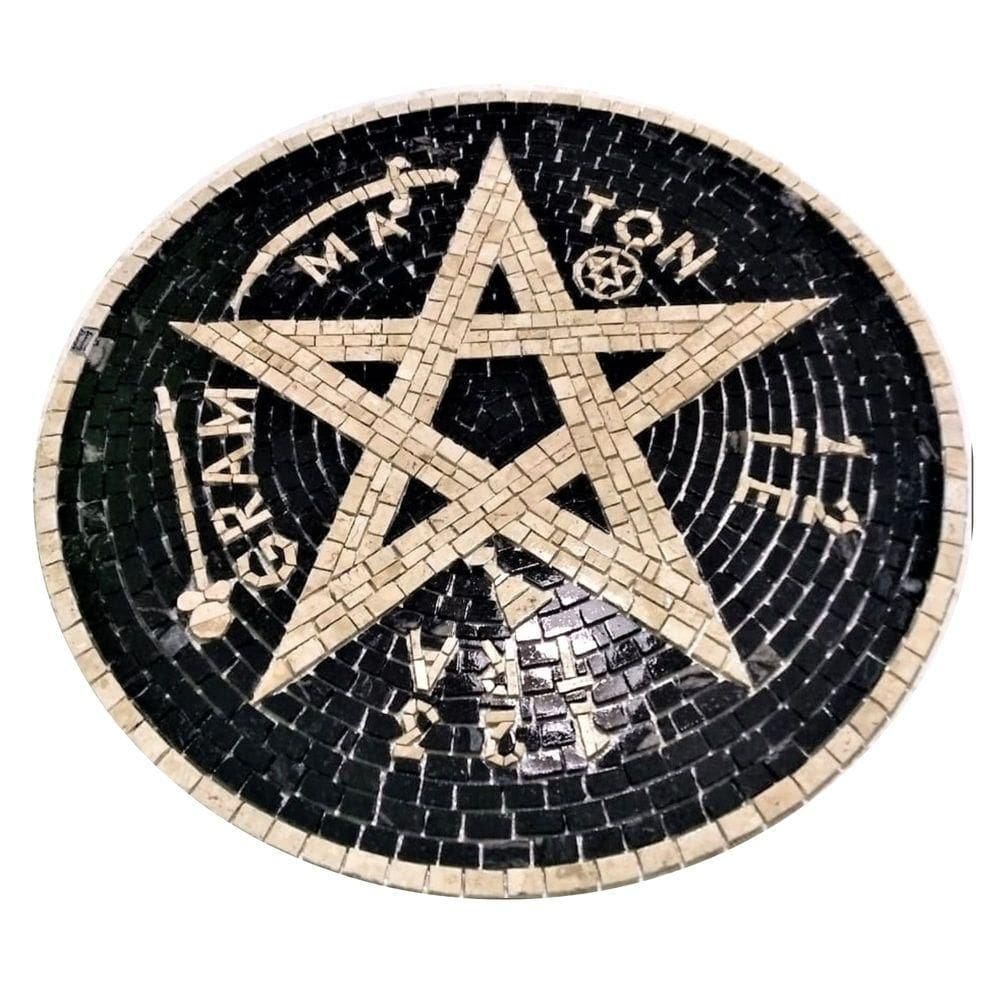 Mandala Simbólica Tetragrammaton Tamanho 90cm