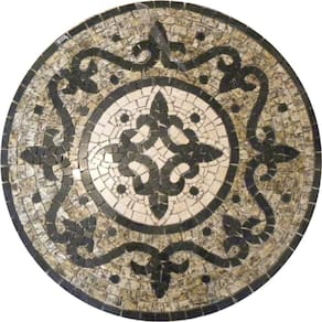 Piso Em Mosaico Romano Pedras Lis Lis