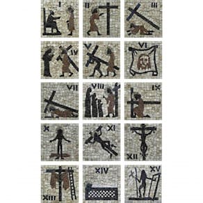Via Sacra Em Mosaico