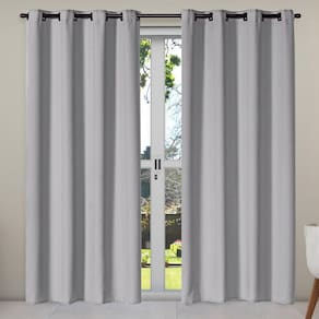 Cortina Isa 2,80M X 2,30M P/ Porta Balcão Cinza