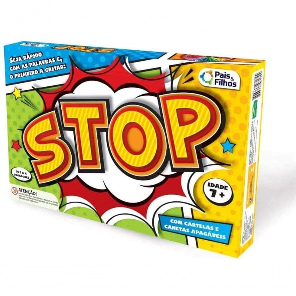 Jogo Stop - Pais E Filhos