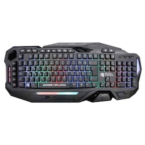 Teclado Gamer Elg Death Machine - Preto